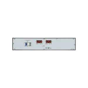 Battery compartment rear view of UPS