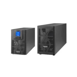 Schneider SRVS1KIL Easy UPS 1000VA with LCD display and tower design.