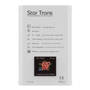 Automatic Servo Voltage Regulator 220V - Star Trans Pro-s 25KVA