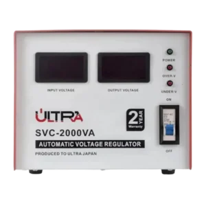 Ultra SVC-2000 Servo Motor Stabilizer 2KVA Front View
