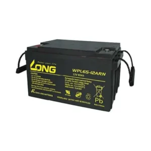 WPL65-12ARN 12V 65Ah sealed lead-acid battery for telecom, data centers, and emergency backup power