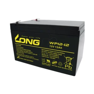 LONG WP12-12A 12V 12Ah Sealed Lead-Acid Battery for UPS and Alarm Systems