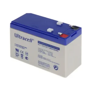 Ultracell 12V 7Ah Maintenance-Free SLA Battery for UPS and Backup Systems